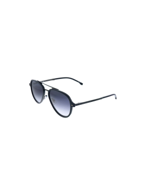 Hugo Boss Boss 1055 807 Unisex Aviator Sunglasses Black 56mm