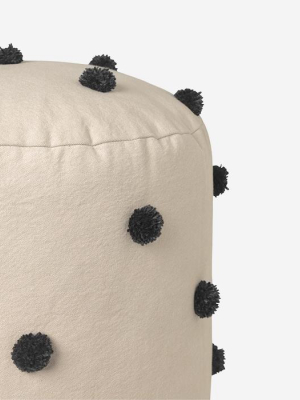 Dot Tufted Pouf - More Options