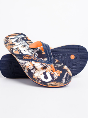 Scuba All Over Print Flip Flop