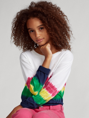 Tie-dye Long-sleeve Tee