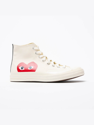 Comme Des Garcons Play X Chuck Taylor All Star 1970s Hi