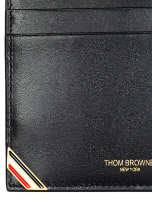 Thom Browne Logo Print Cardholder