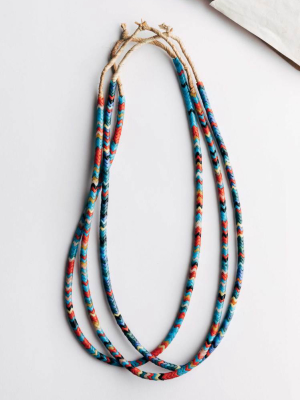 Vintage Multi Snake Bead Necklace