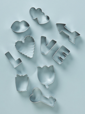 Baked With Love Cookie Cutters, Set Of 12