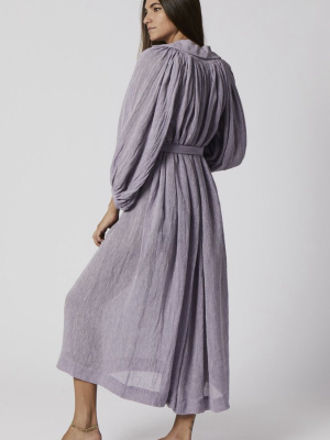 Poet Lavender Organic Gauze Dress