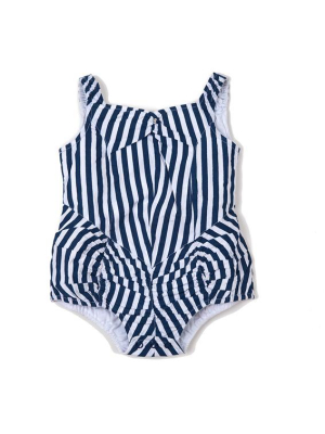 Wovenplay Indigo Striped Lola Suit