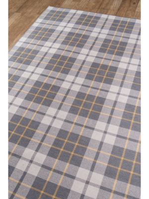 Grey Cadet District Rug