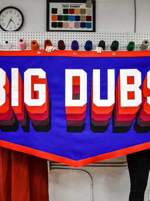 Big Dubs Championship Banner  • Oxford Pennant Original