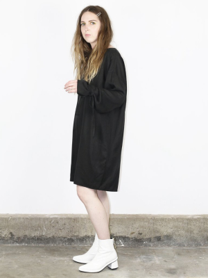 Arm Tie Smock Dress