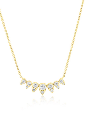 14kt Yellow Gold Diamond Duchess Necklace