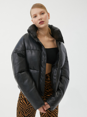 Apparis Jemma Vegan Leather Puffer Jacket