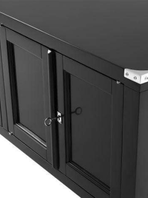 Eichholtz Military Media Cabinet - Black