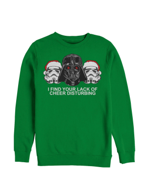 Men's Star Wars Christmas Empire Lack Of Cheer Sweatshirt