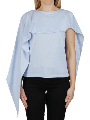 Jw Anderson Asymmetric Draped Blouse