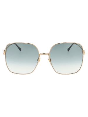 Gucci Eyewear Square Frame Sunglasses