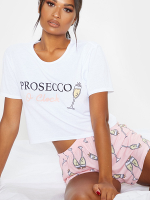 Pink Prosecco O'clock Pj Set