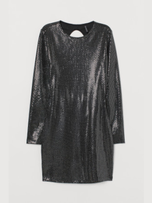 Shimmery Fitted Dress