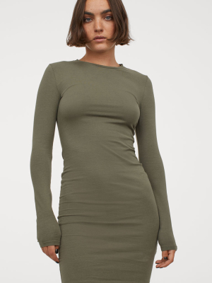 Long-sleeved Bodycon Dress