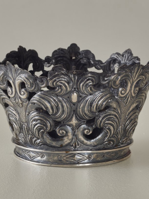 Silver Spanish Colonial Santo Crown