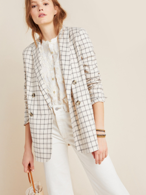 Tasha Windowpane Blazer