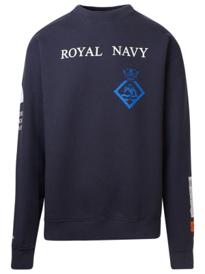 Heron Preston Royal Navy Sweatshirt