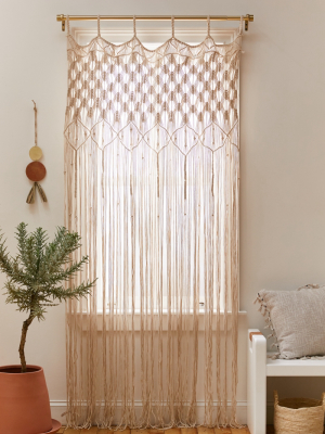 Millie Macramé Window Panel