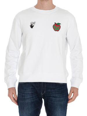 Off-white Apple Arrows Printed Sweatshirt