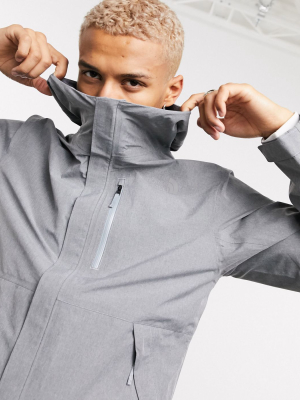 The North Face Dryzzle Futurelight Jacket In Gray