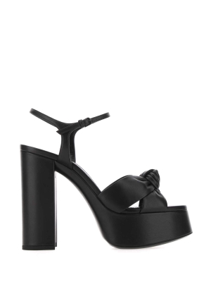 Saint Laurent Bianca Platform Sandals