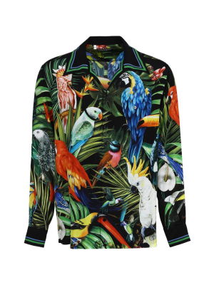 Dolce & Gabbana Birds Print Shirt