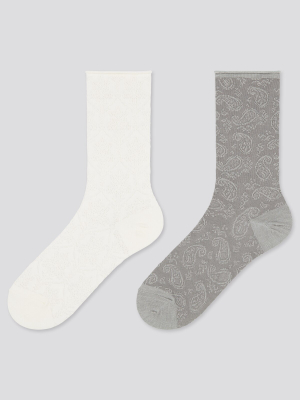 Women Heattech Float Socks (2 Pairs) (online Exclusive)