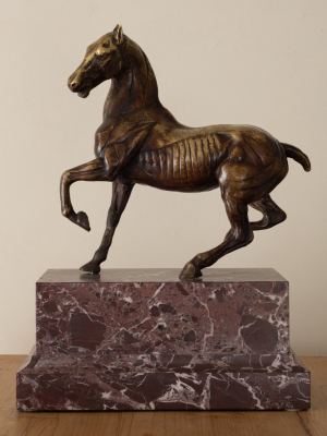 French Horse Sculpture