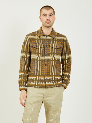 Workshirt Brown Multi