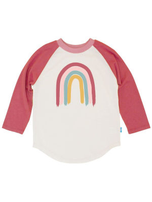 Feather 4 Arrow Rainbow Raglan