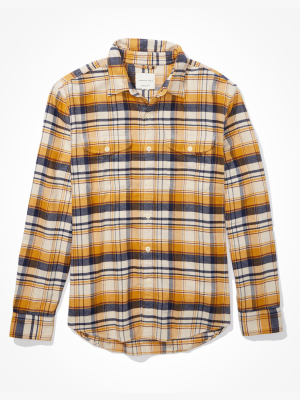 Ae Super Soft Flannel Shirt