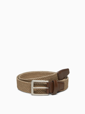 Braided Stretch Buckle Belt