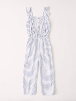 Ruffle Strap Jumpsuit