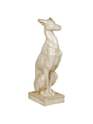 Whippet Statue