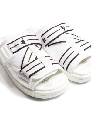 Authentic Jpn Mitel Sandals - White Black