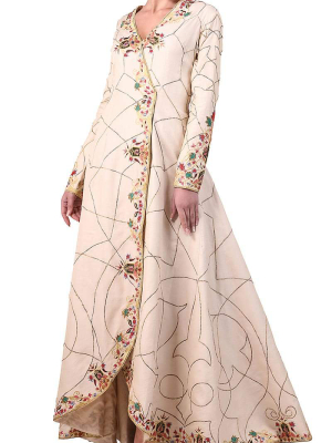 Overlap Asymmetric Gown