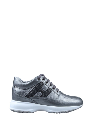 Hogan Panelled Low-top Sneakers