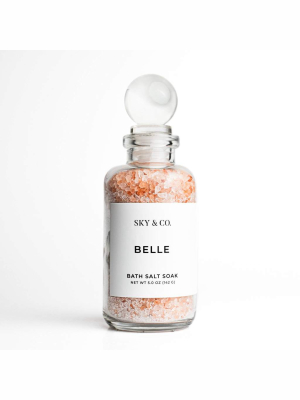 Sky And Company - 5oz Belle - Bath Salt Soak (curbside Or Store Pick Up Only)