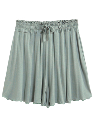 'haddy' Comfy Drawstring Agaric Lace Shorts (6 Colors)