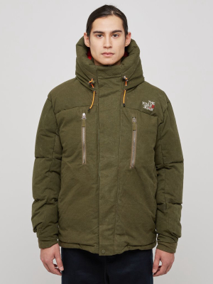 Down Parka In Green