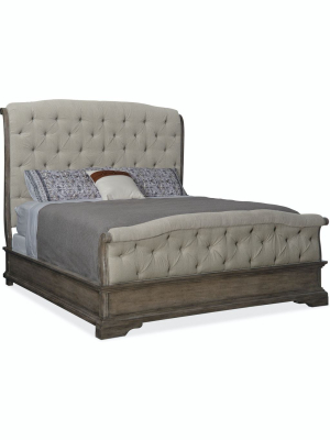 Woodlands Cal King Upholstered Bed