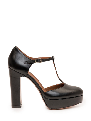 L'autre Chose D'orsey Block Heel Pumps