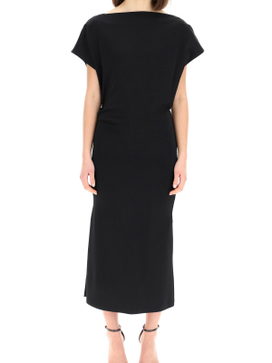 Sportmax Side Slit Midi Dress