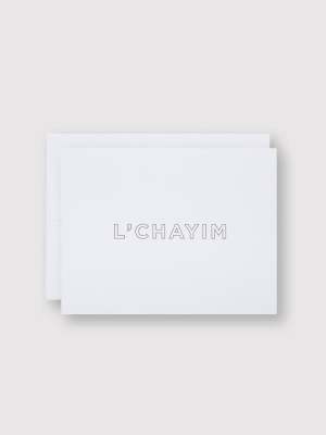 L' Chayim Card
