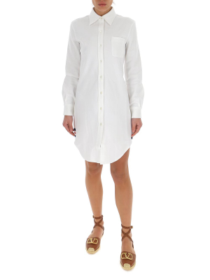 Thom Browne Long-sleeve Shirt Dress