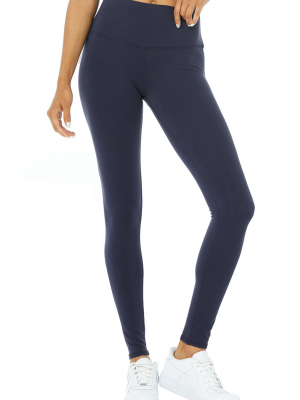 High-waist Airbrush Legging - True Navy